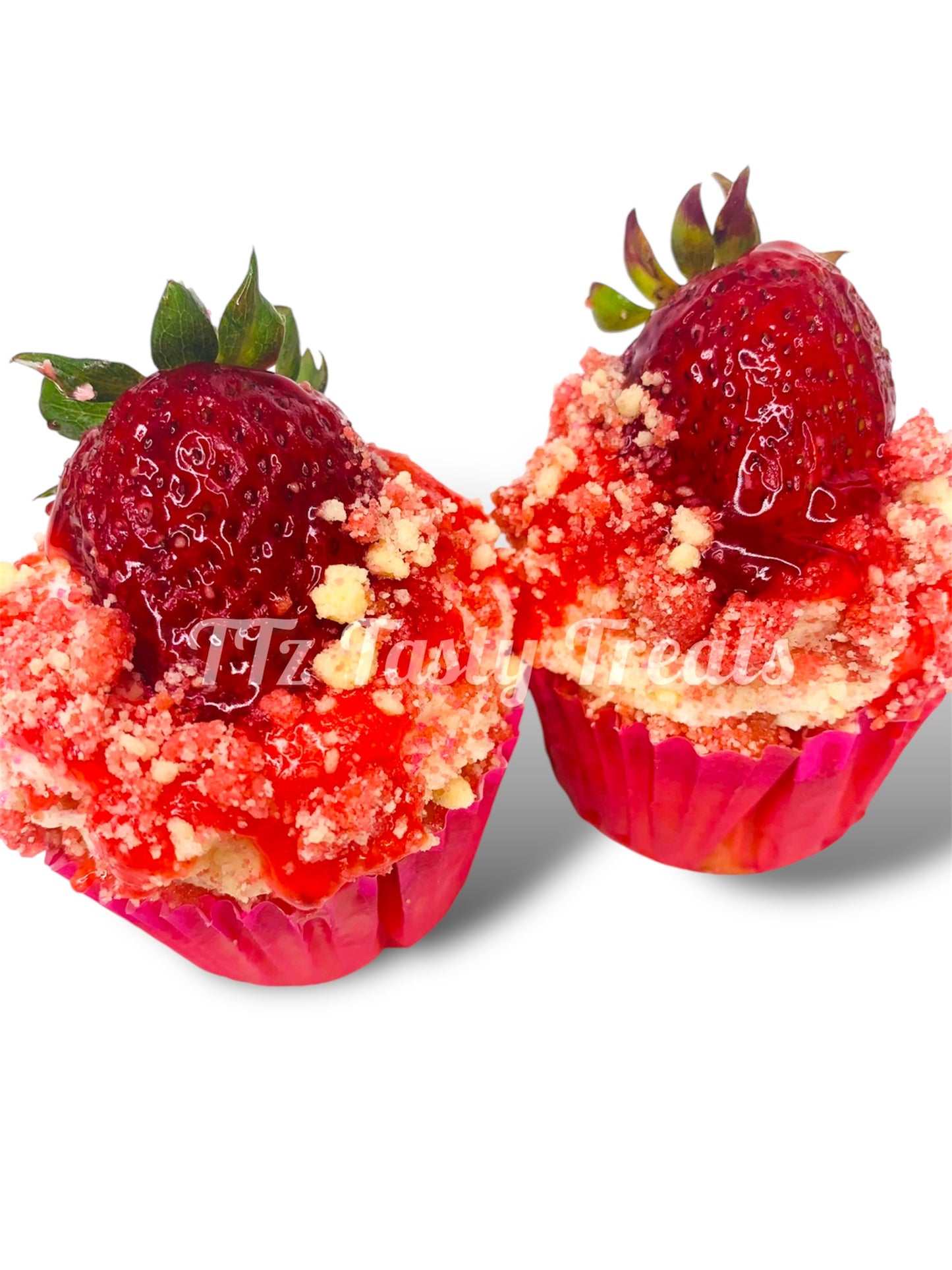 4 pk. Strawberry Crunch cupcakes