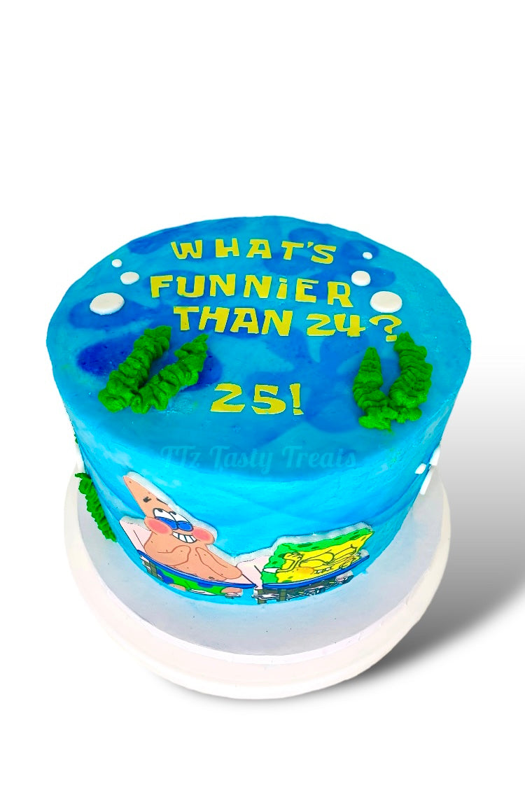 Sponge Bob cake