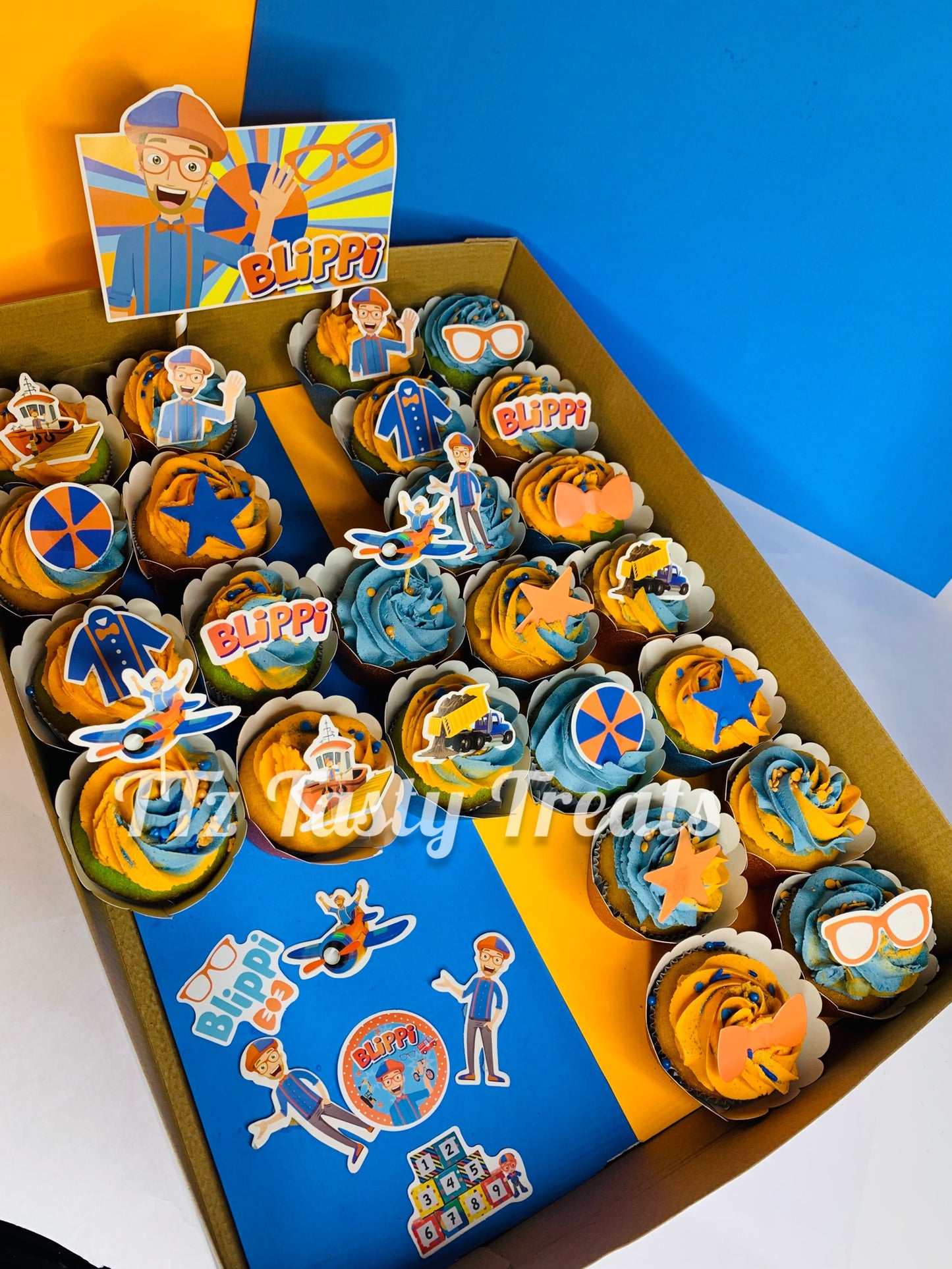 Blippi Cupcake-cake (pick up only)