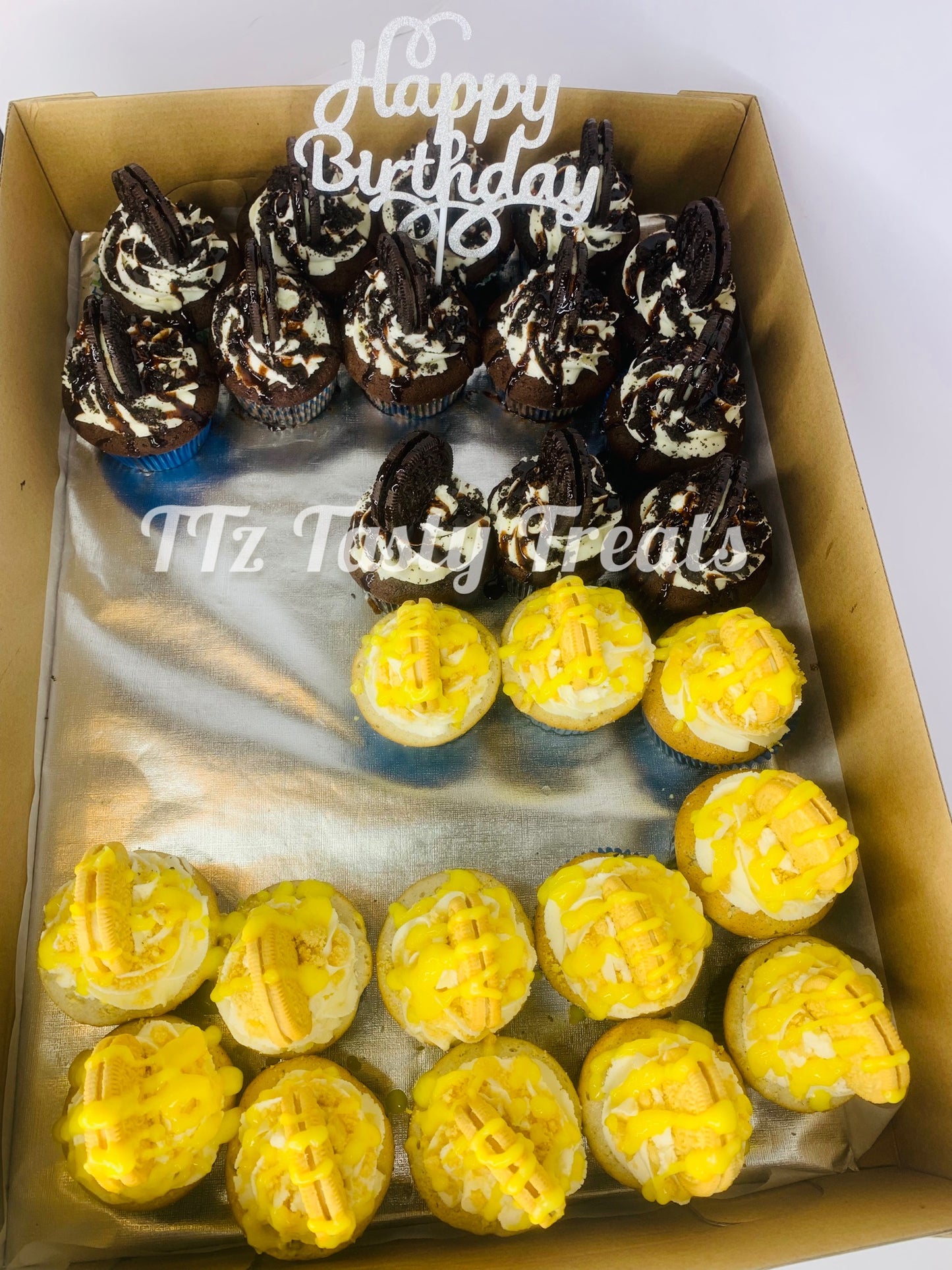 Number 3 c/v cupcake-cake
