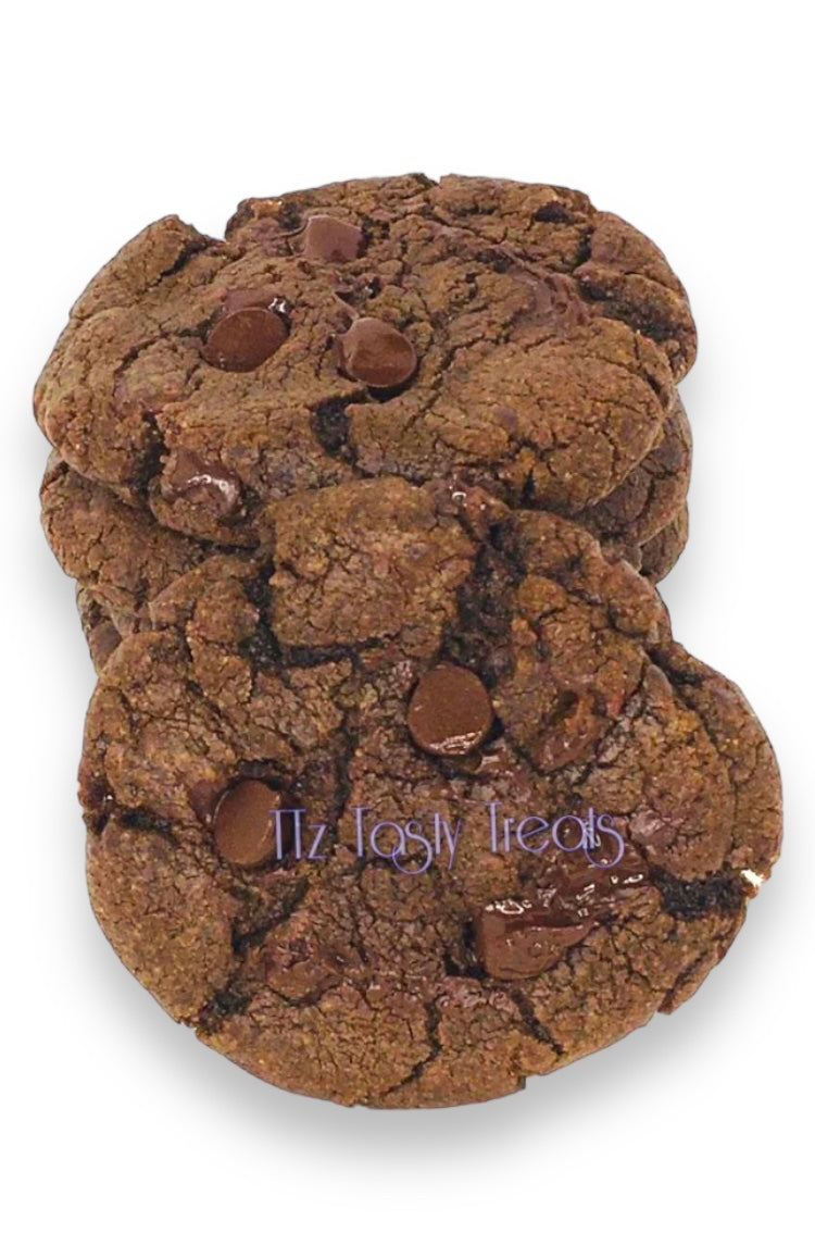 Chocolate-chocolate chip cookies (6ct-8ct-16ct)