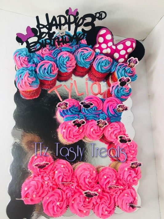 Minnie Mouse cupcake cake (pick up only) - TTz Tasty Treats